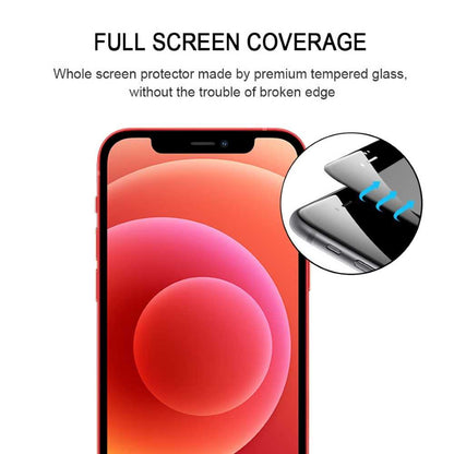 Schutzglas für APPLE IPHONE 12 PRO MAX Full Cover Full Glue Tempered Glass Film