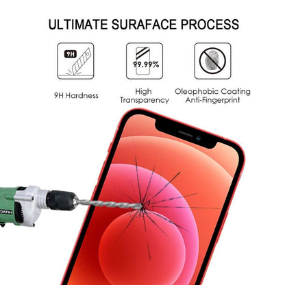 Schutzglas für APPLE IPHONE 12 PRO MAX Full Cover Full Glue Tempered Glass Film