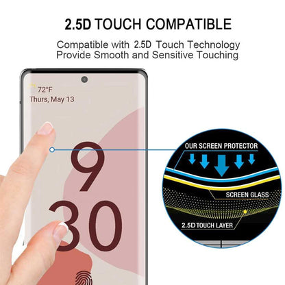 Schutzglas für GOOGLE PIXEL 6 Full Cover Full Glue Tempered Glass Folie Film