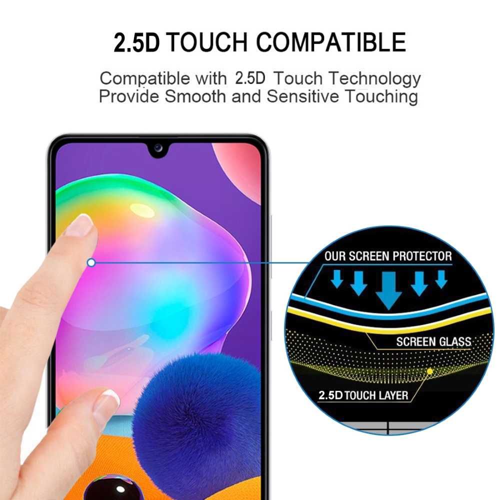 Schutzglas für SAMSUNG GALAXY A32 5G Full Cover Full Glue Tempered Glass Film