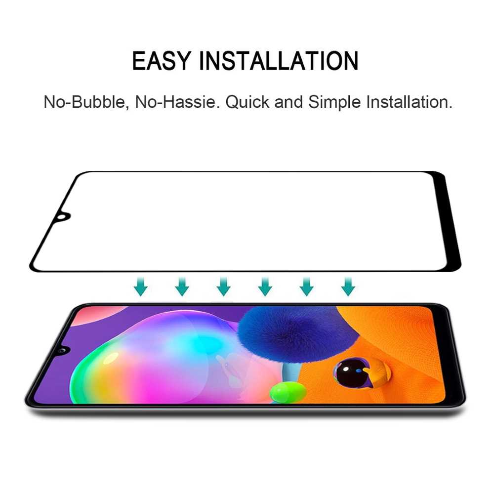 Schutzglas für SAMSUNG GALAXY A32 5G Full Cover Full Glue Tempered Glass Film