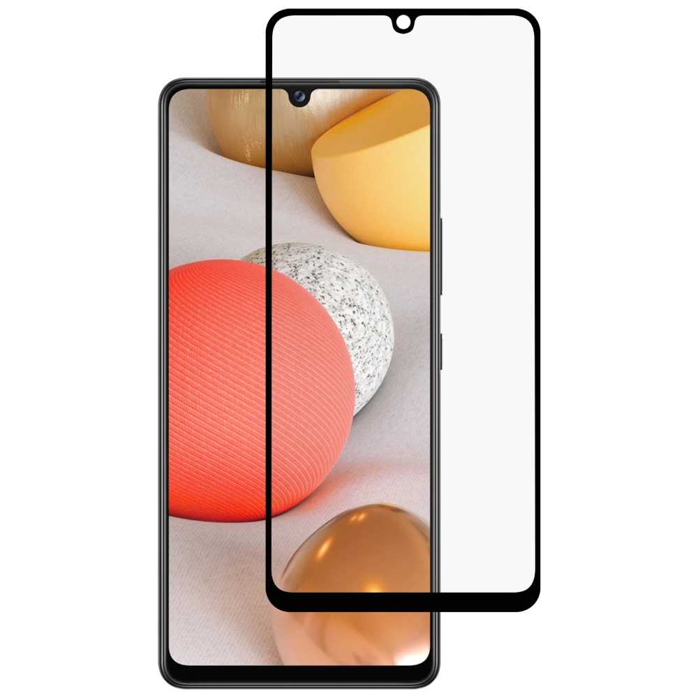Schutzglas für SAMSUNG GALAXY A42 5G Full Cover Full Glue Tempered Glass Film