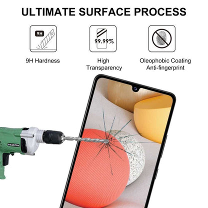 Schutzglas für SAMSUNG GALAXY A42 5G Full Cover Full Glue Tempered Glass Film