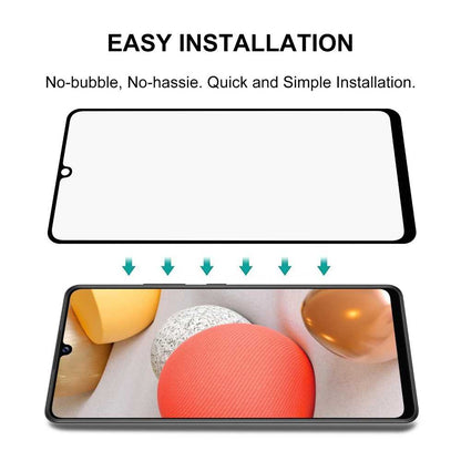 Schutzglas für SAMSUNG GALAXY A42 5G Full Cover Full Glue Tempered Glass Film