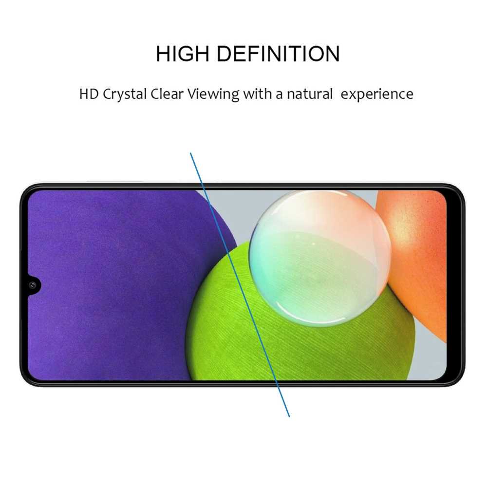 Schutzglas für SAMSUNG GALAXY A22 4G Full Cover Full Glue Tempered Glass Folie