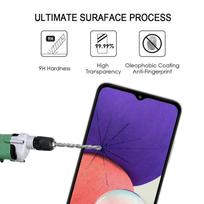 Schutzglas für SAMSUNG GALAXY A22 5G Full Cover Full Glue Tempered Glass Folie
