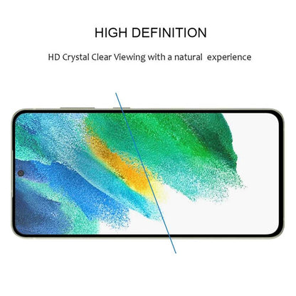 Schutzglas für SAMSUNG GALAXY S21 FE Full Cover Full Glue Tempered Glass Folie