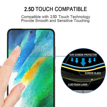 Schutzglas für SAMSUNG GALAXY S21 FE Full Cover Full Glue Tempered Glass Folie