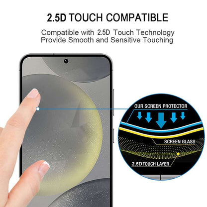 Schutzglas für Samsung Galaxy S25 PLUS Full Cover Full Glue Tempered Glass Folie