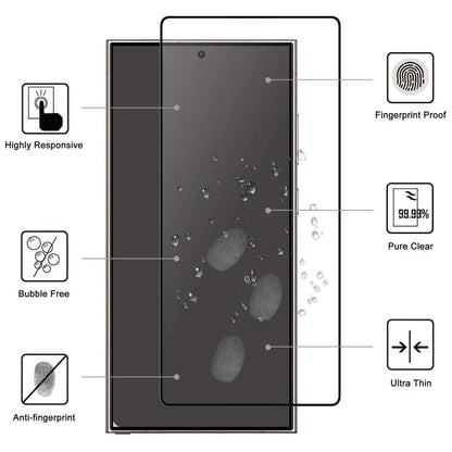 Schutzglas für Samsung Galaxy S25 ULTRA Full Cover Full Glue Tempered Glass