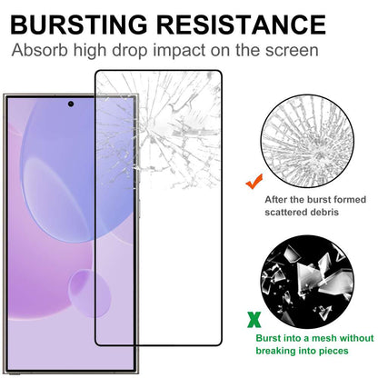 Schutzglas für Samsung Galaxy S25 ULTRA Full Cover Full Glue Tempered Glass