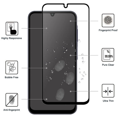 Schutzglas für Samsung Galaxy A26 Full Cover Full Glue Tempered Glass Folie Film