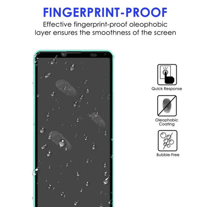 Schutzglas für Sony Xperia 10 IV Full Cover Full Glue Tempered Glass Folie Film