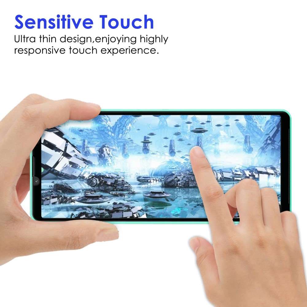 Schutzglas für Sony Xperia 10 IV Full Cover Full Glue Tempered Glass Folie Film