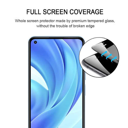 Schutzglas für XIAOMI MI 11 LITE Full Cover Full Glue Tempered Glass Folie Film