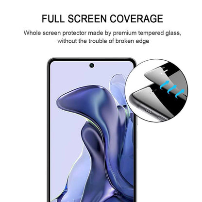 Schutzglas für XIAOMI MI 11T 11T PRO Full Cover Full Glue Tempered Glass Folie
