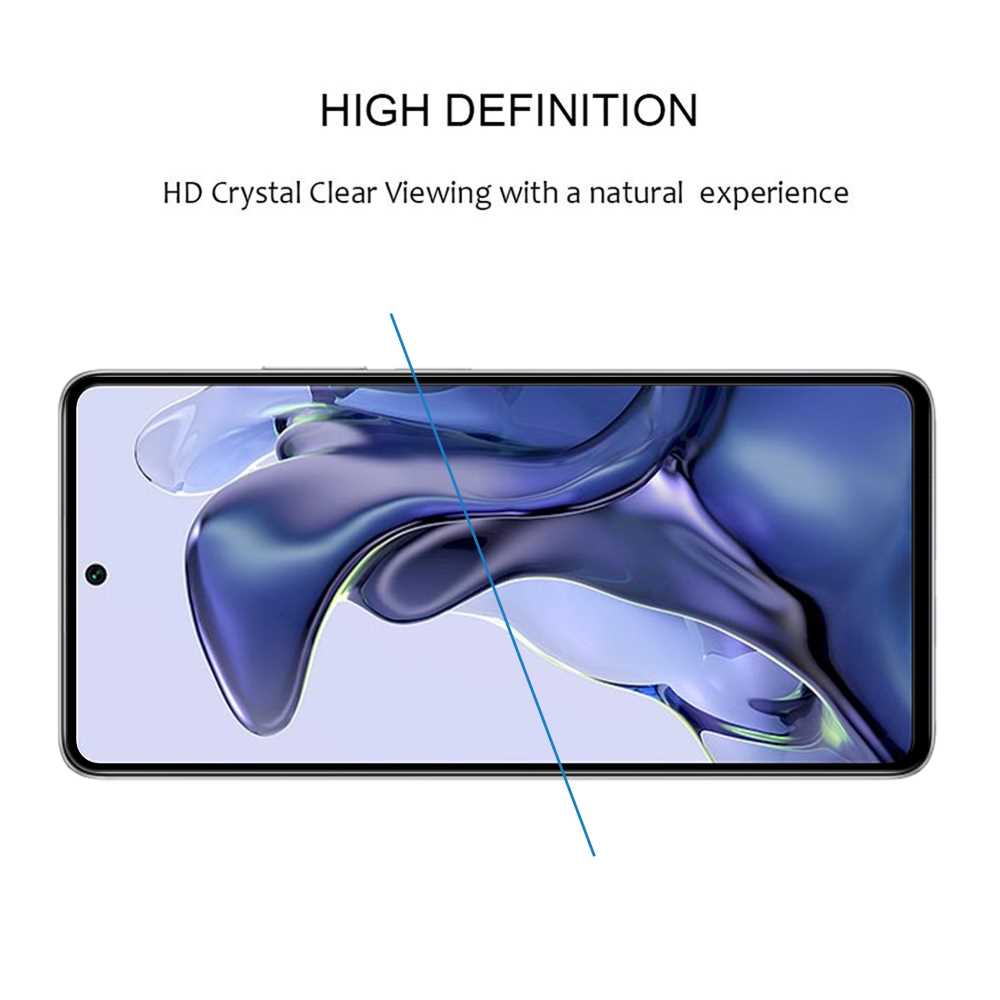 Schutzglas für XIAOMI MI 11T 11T PRO Full Cover Full Glue Tempered Glass Folie