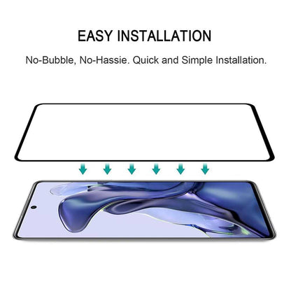 Schutzglas für XIAOMI MI 11T 11T PRO Full Cover Full Glue Tempered Glass Folie