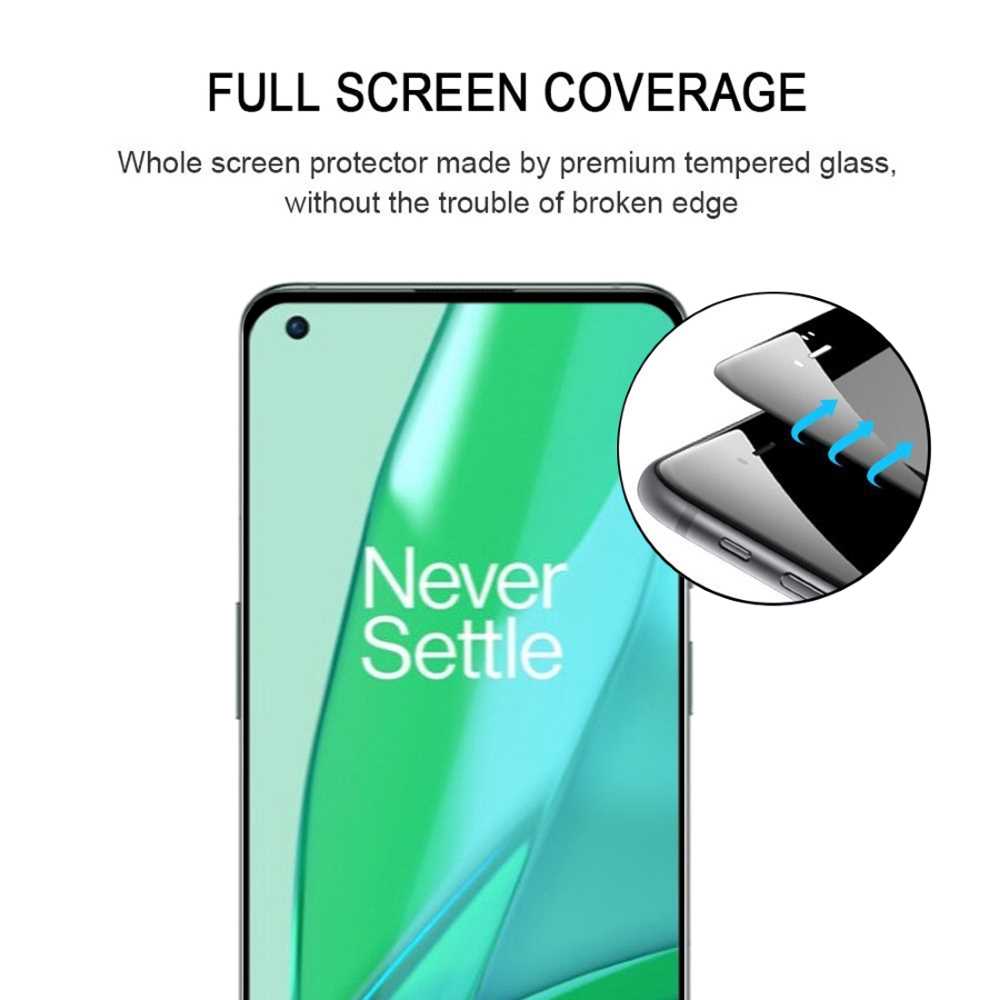 Schutzglas für ONEPLUS 9 PRO Full Cover Full Glue Curved Tempered Glass Folie