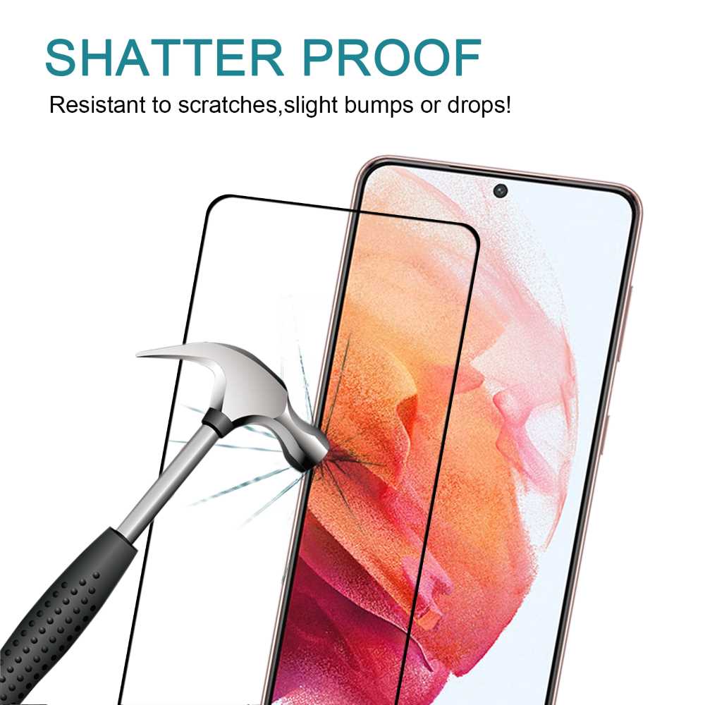 Schutzglas für SAMSUNG GALAXY S21 Full Cover Full Glue Curved Tempered Glass
