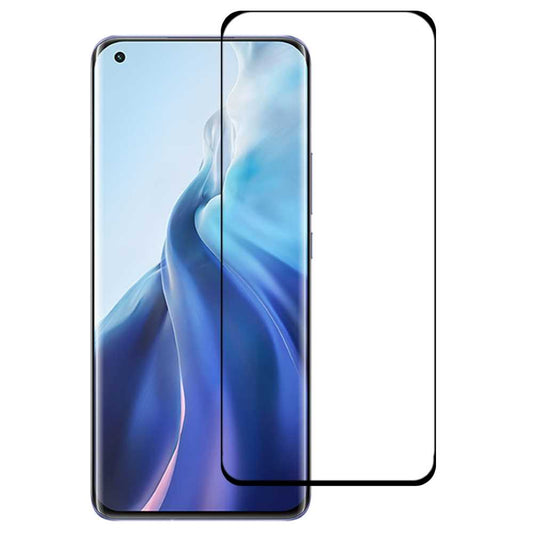 Schutzglas für XIAOMI MI 11 Full Cover Full Glue Curved Tempered Glass Folie