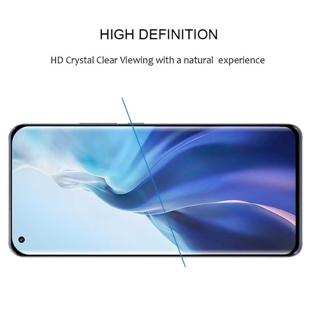 Schutzglas für XIAOMI MI 11 Full Cover Full Glue Curved Tempered Glass Folie