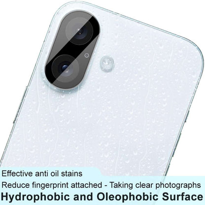 IMAK Kamera Schutzglas für Apple iPhone 16 16 Plus Abdeckung Folie Glass Linse