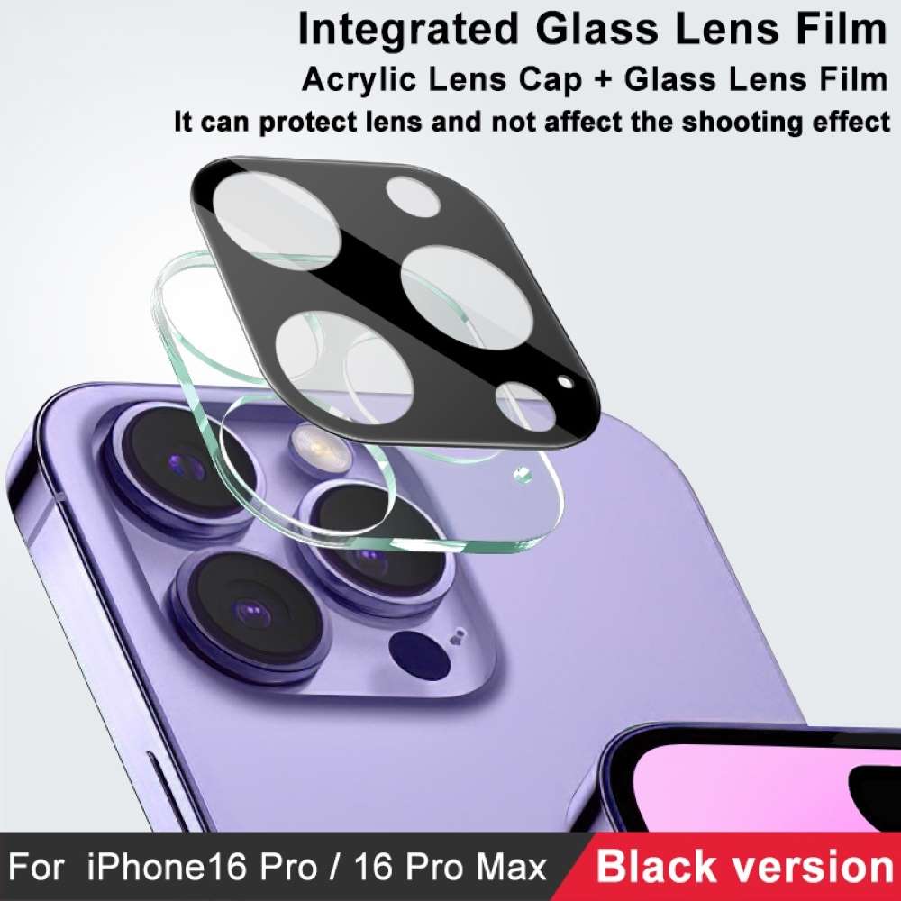 IMAK Kamera Schutzglas für Apple iPhone 16 PRO 16 PRO MAX Abdeckung Folie Camera