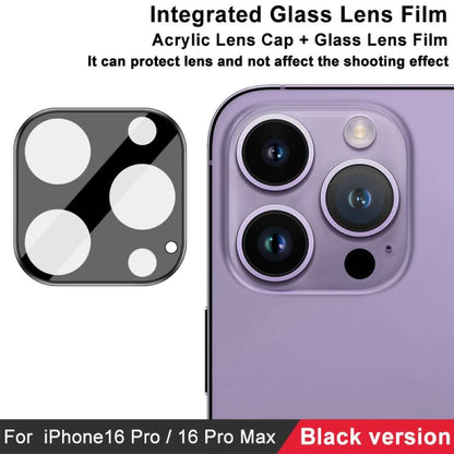 IMAK Kamera Schutzglas für Apple iPhone 16 PRO 16 PRO MAX Abdeckung Folie Camera