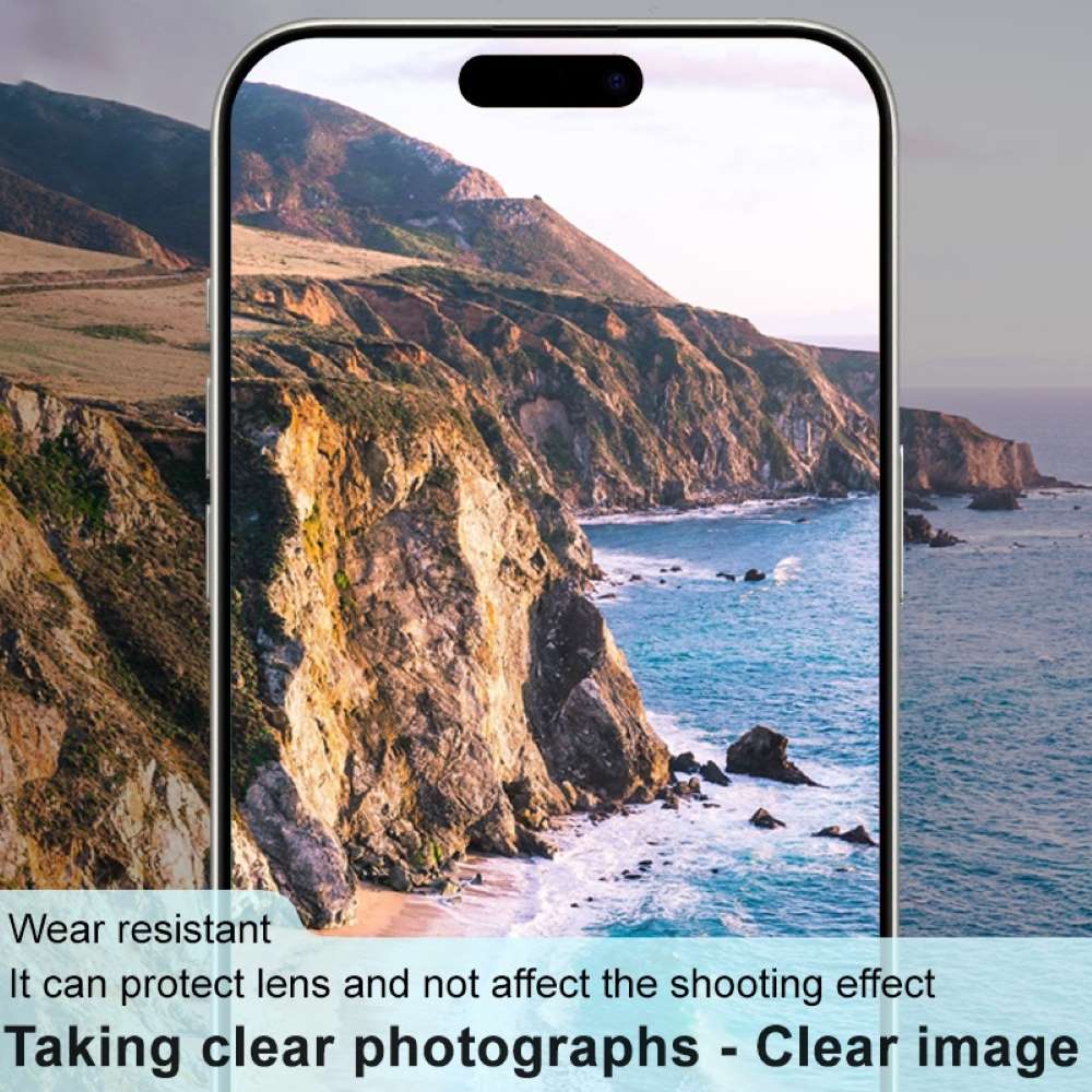 IMAK Kamera Schutzglas für Apple iPhone 16 PRO 16 PRO MAX Abdeckung Folie Camera