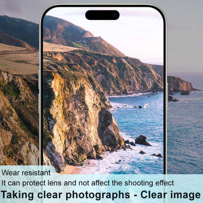 IMAK Kamera Schutzglas für Apple iPhone 16 PRO 16 PRO MAX Abdeckung Folie Camera
