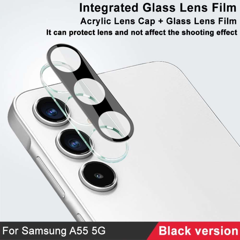 IMAK Kamera Schutzglas für Samsung Galaxy A55 Abdeckung Folie Linse Glass Film
