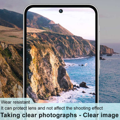 IMAK Kamera Schutzglas für Samsung Galaxy A55 Abdeckung Folie Linse Glass Film