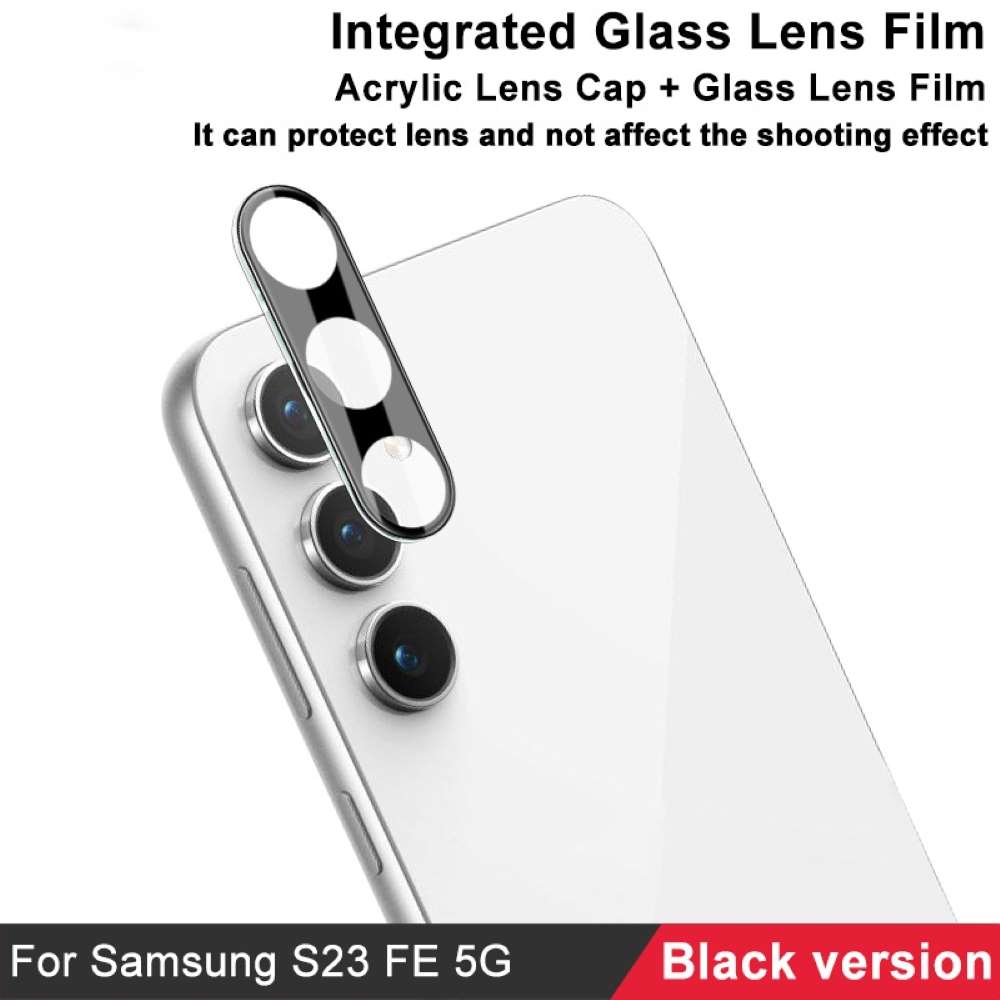 IMAK Kamera Schutzglas für Samsung Galaxy S23 FE Abdeckung Folie Glass Linse