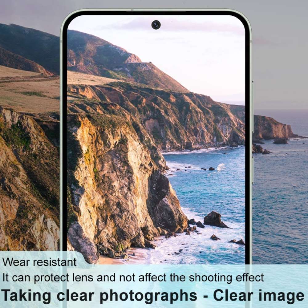 IMAK Kamera Schutzglas für Samsung Galaxy S24 FE Abdeckung Folie Glass Linse