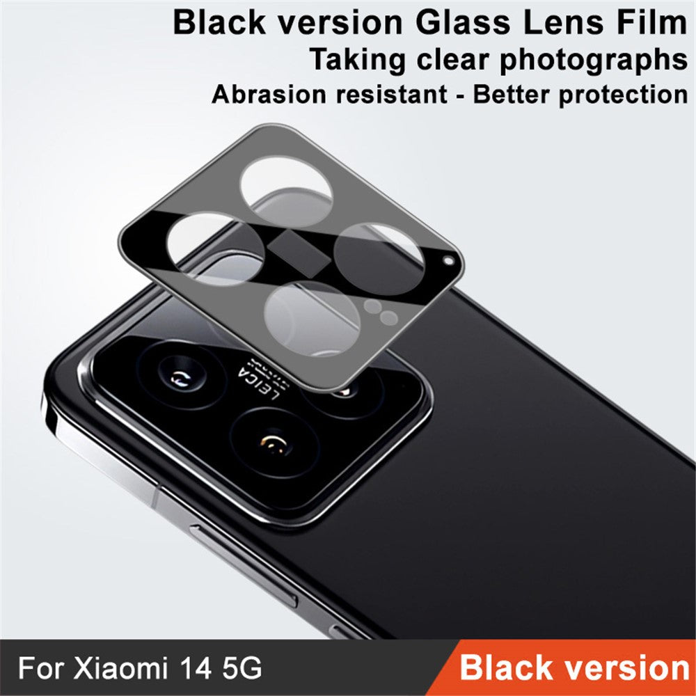 IMAK Kamera Schutzglas für Xiaomi 14 Abdeckung Folie Film Linse Tempered Glass