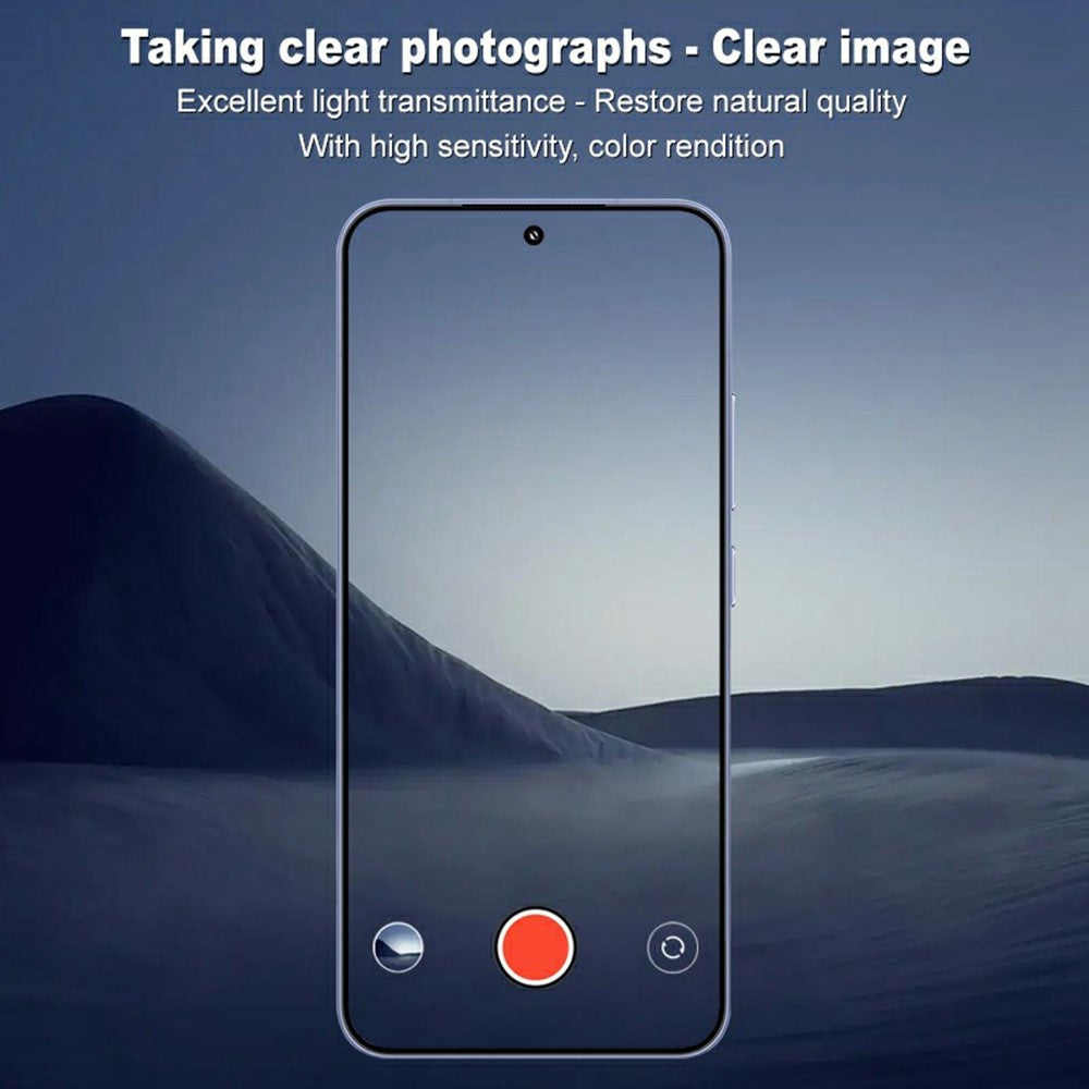 IMAK Kamera Schutzglas für Xiaomi 15 Abdeckung Folie Film Linse Tempered Glass