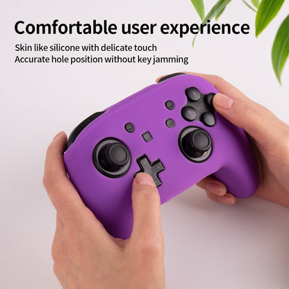 Silikon Hülle für Nintendo Switch Pro Game Controller Flexibel Cover Rutschfest