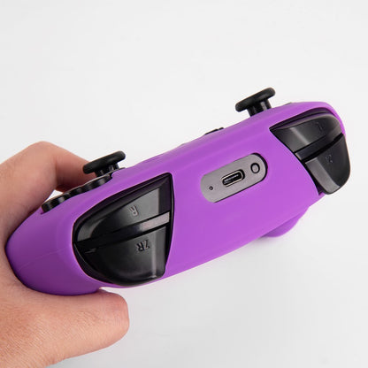 Silikon Hülle für Nintendo Switch Pro Game Controller Flexibel Cover Rutschfest