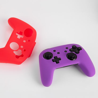 Silikon Hülle für Nintendo Switch Pro Game Controller Flexibel Cover Rutschfest