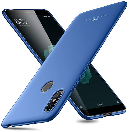 MSVII Hard Case für Xiaomi Mi A2 ultradünne PC Handyhülle Schutz Cover Schale