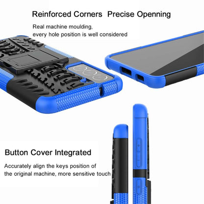 Outdoor Hülle für Samsung Galaxy S21 FE Tire Rutschfest Kickstand Schutz Cover
