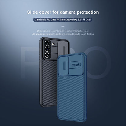 NILLKIN Hybrid Case für SAMSUNG GALAXY S21 FE CamShield Pro Cover Schutzhülle