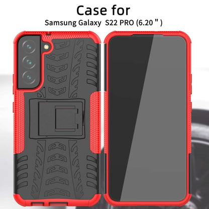 Outdoor Hülle für Samsung Galaxy S22 PLUS Tire Rutschfest Kickstand Schutz Cover