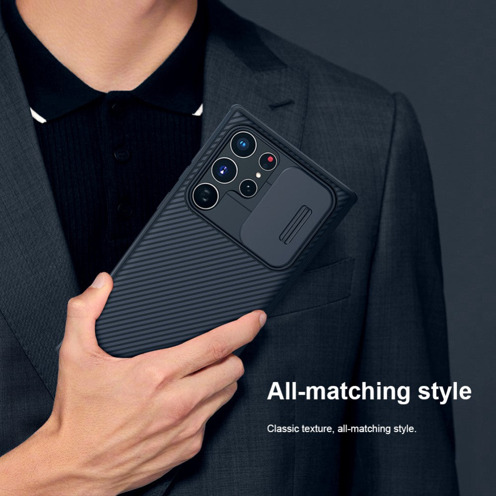NILLKIN Hybrid Case für SAMSUNG GALAXY S22 ULTRA CamShield Pro Cover Schutzhülle