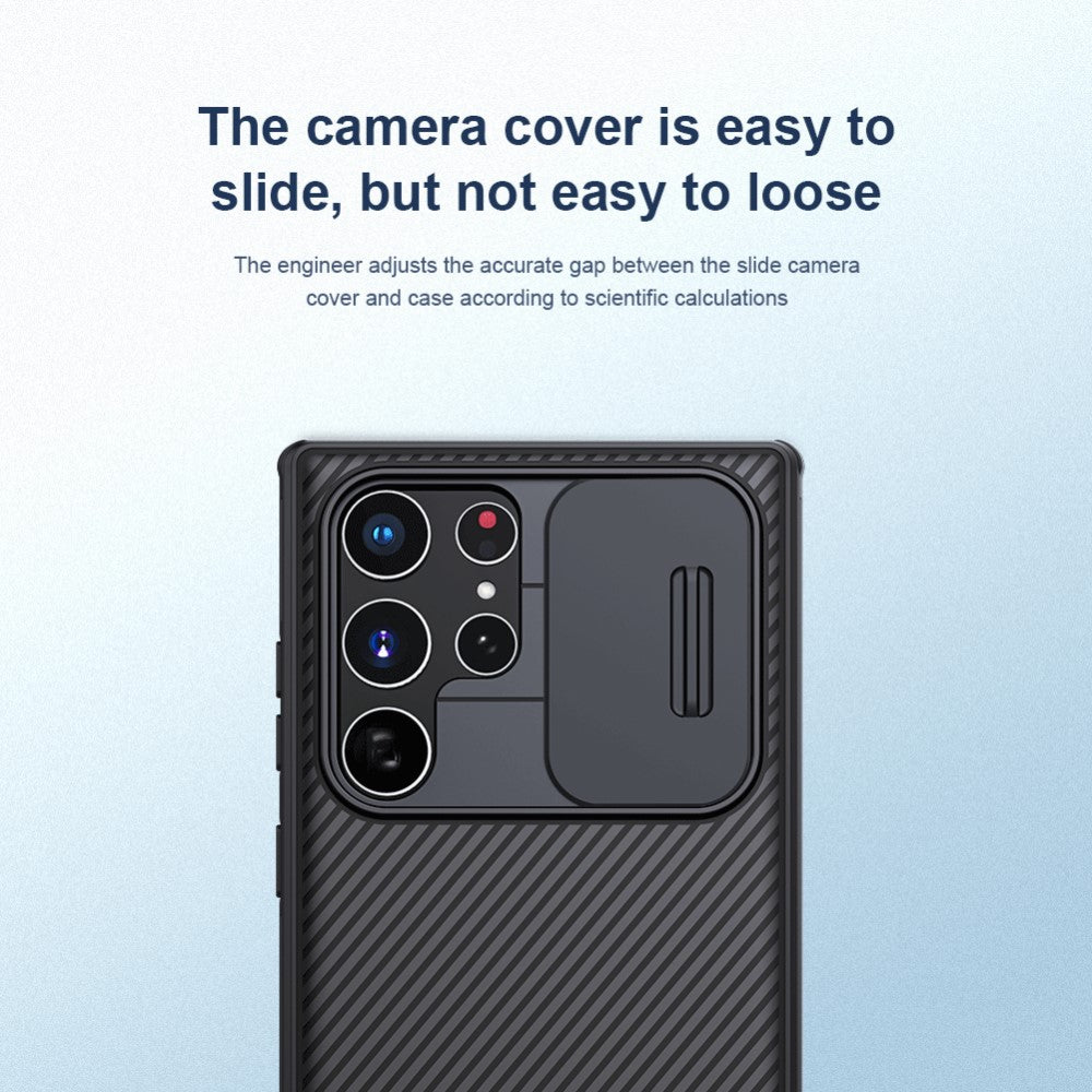 NILLKIN Hybrid Case für SAMSUNG GALAXY S22 ULTRA CamShield Pro Cover Schutzhülle