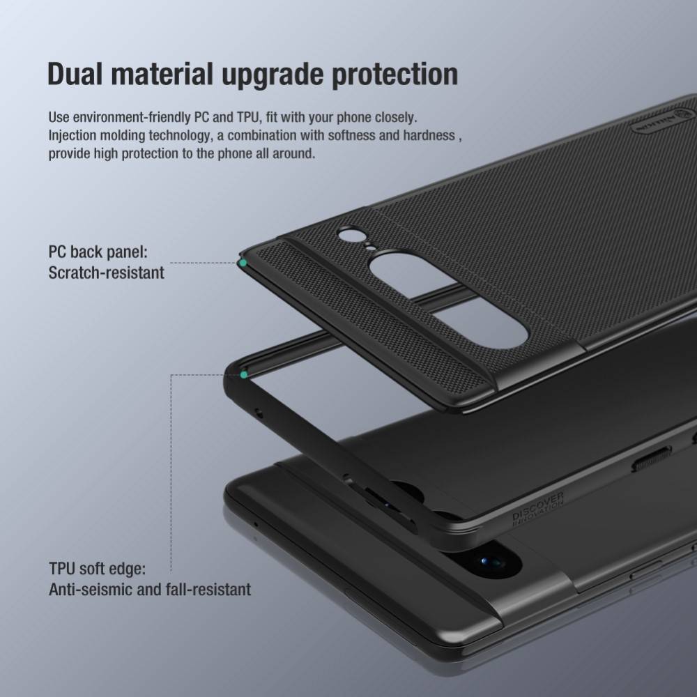 NILLKIN Hard Cover für Google Pixel 7 PRO Super Frosted Pro Case Matte Hülle