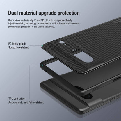 NILLKIN Hard Cover für Google Pixel 7 Super Frosted Pro Case Matte Schutzhülle
