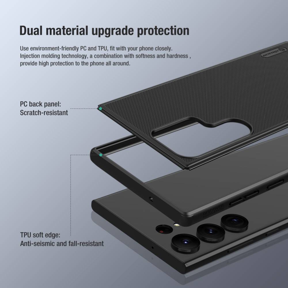 NILLKIN Hard Cover für Samsung Galaxy S23 ULTRA Super Frosted Pro Matte Hülle