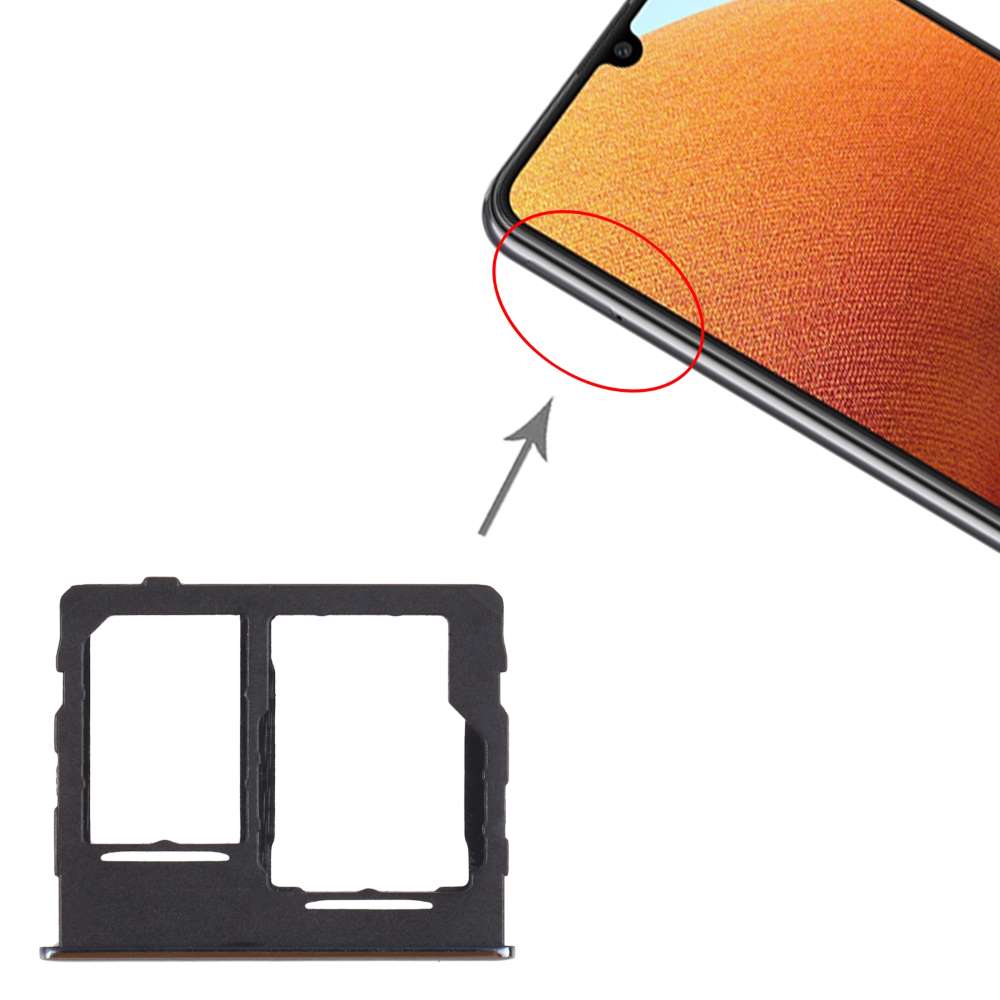Dual Sim Tray für Samsung Galaxy A32 5G Kartenhalter Fach Schlitten SD Card Slot